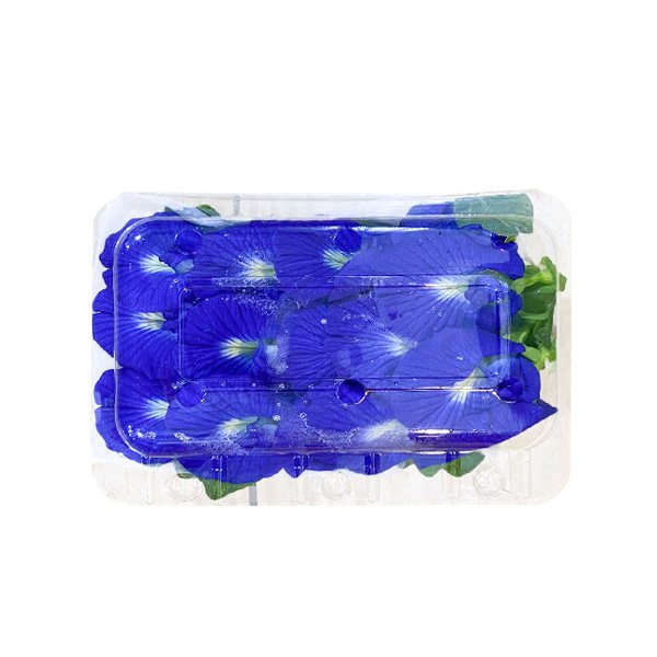 Flor Comestível Fada Azul - bandeja