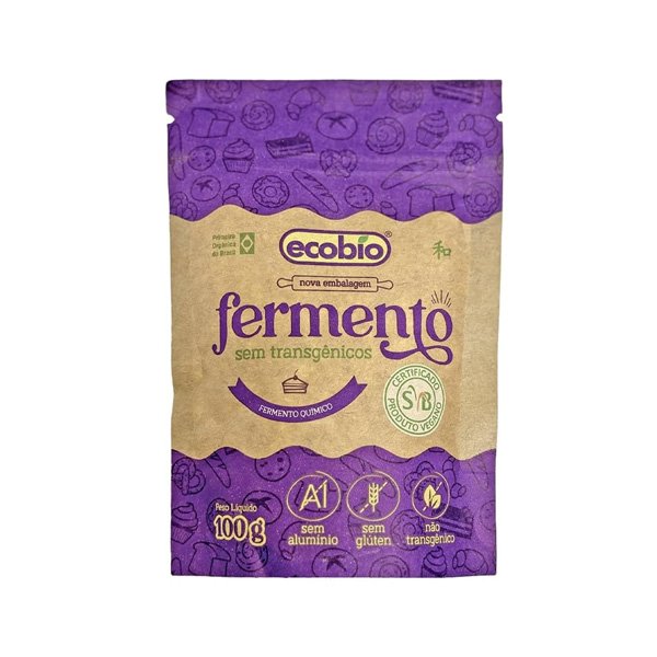 Fermento Não Transgênico - 100g