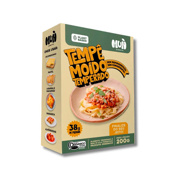 Tempê Moído Temperado Mun - 200g