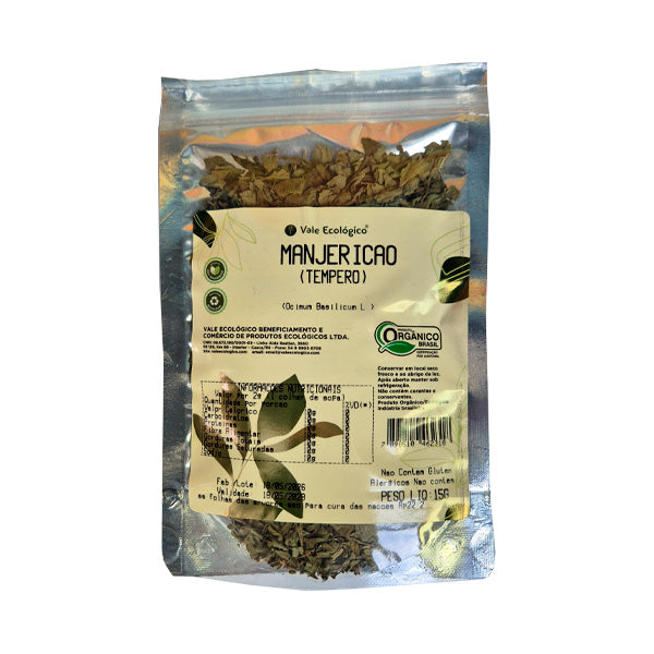 Manjericão Vale Ecológico - 15g