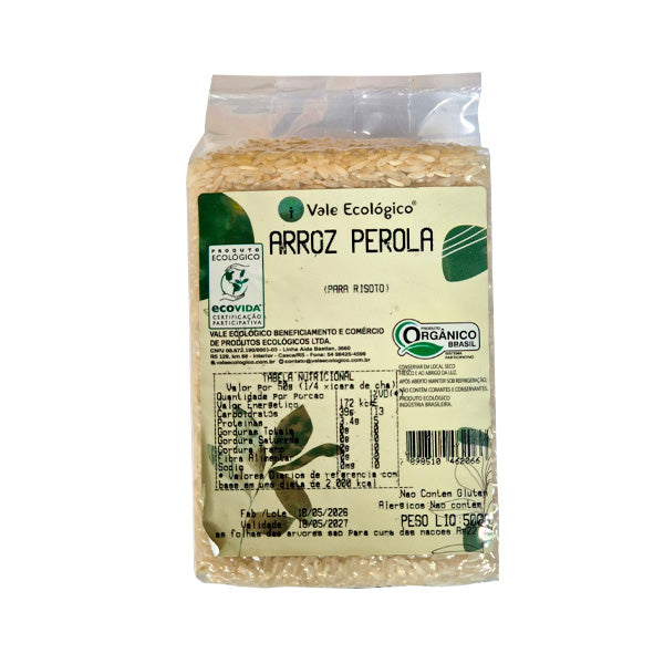 Arroz Pérola Vale Ecológico - 500g