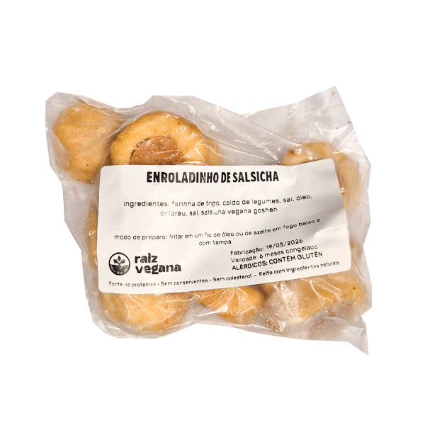 Enroladinho de Salsicha Raiz Vegana - 10un