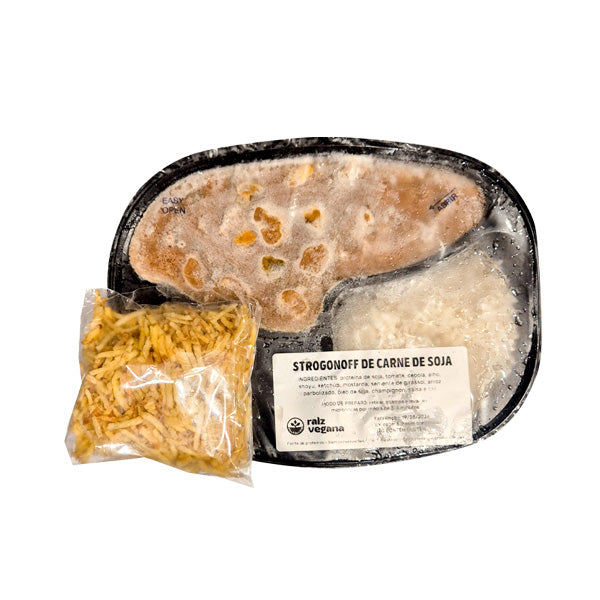 Strogonoff de Carne de Soja Raiz Vegana - 420g