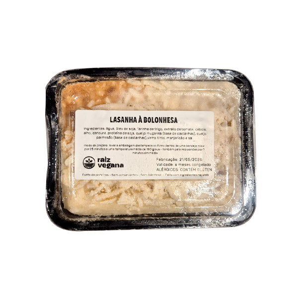 Lasanha à Bolonhesa Raiz Vegana - 420g