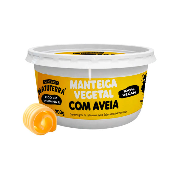 Manteiga Vegetal Natuterra - 200g
