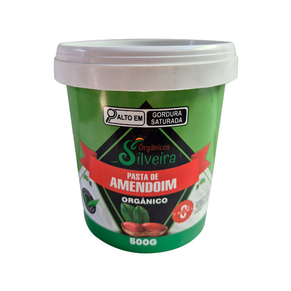 Pasta de Amendoim Orgânicos Silveira - 500g