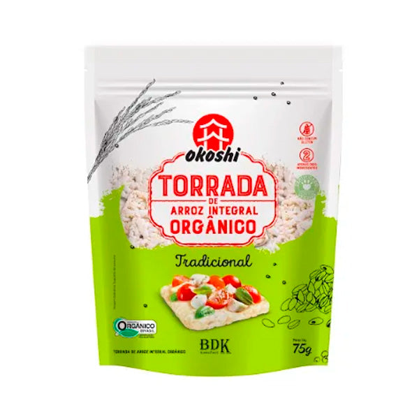 Torrada de Arroz Tradicional Okoshi - 75g