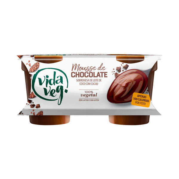 Mousse de Chocolate Vida Veg - 200g