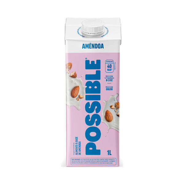 Leite Possible Amêndoa - 1l