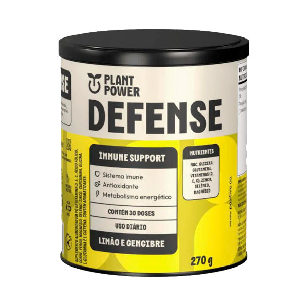 Defense Limão e Gengibre Plant Power - 270g