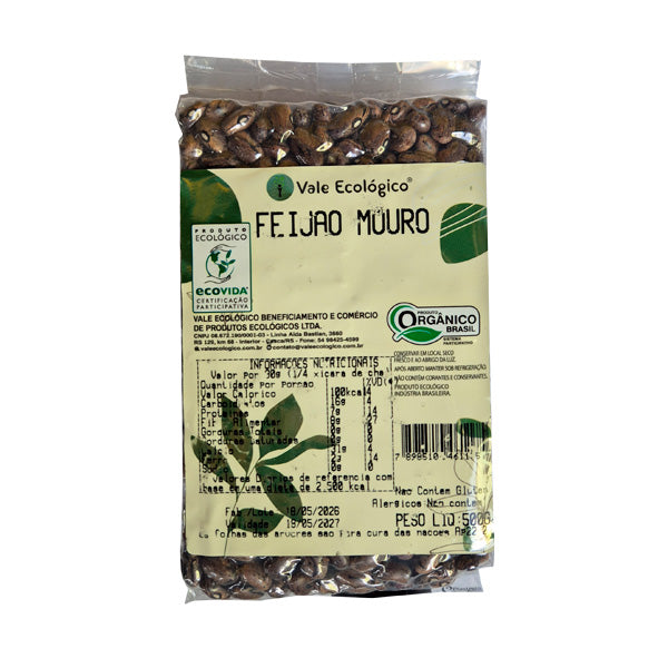 Feijão Mouro Vale Ecológico - 500g