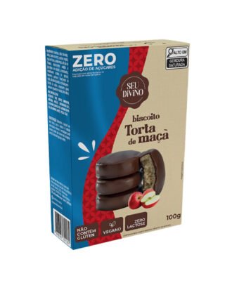 Biscoito Torta de Maçã Zero Seu Divino