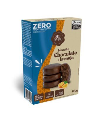 Biscoito de Chocolate e Laranja Zero Seu Divino