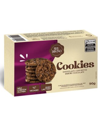 Cookies de Chocolate c/ Gotas Seu Divino