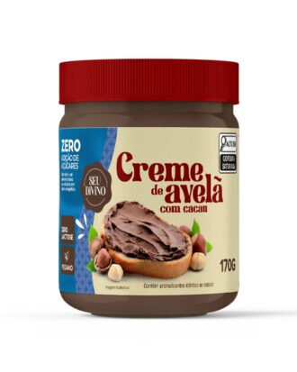 Creme de Avelã com Cacau Zero Seu Divino