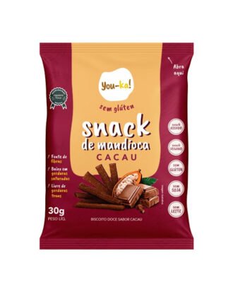Snack de Cacau Sem Glúten You-ka!