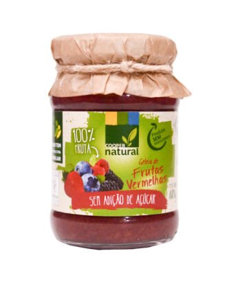 Geléia de Frutas Vermelhas s/ Açúcar