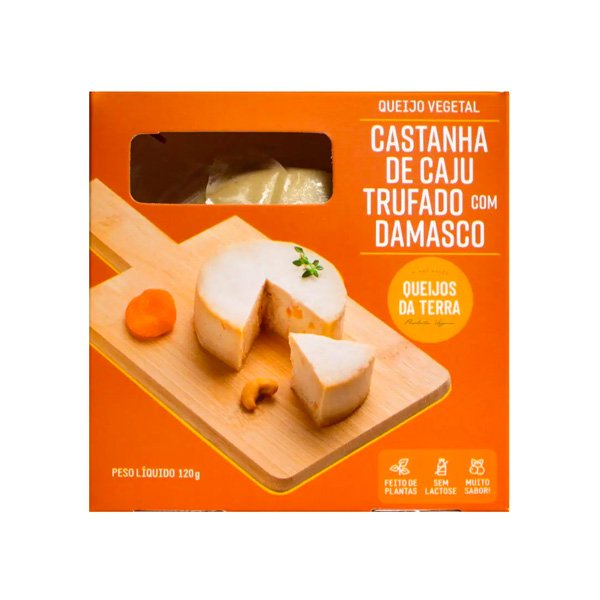 Queijo Trufado c/ Damasco Queijos da Terra