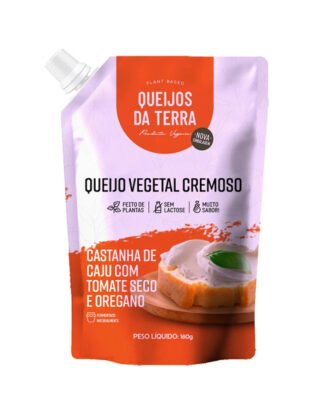 Queijo Cremoso Tomate Seco e Orégano Queijos da Terra