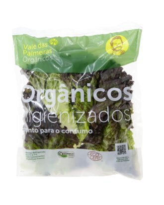 Alface Crespa Roxa Higienizada
