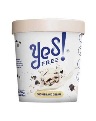 Sorvete Cookies Cream Zero G Yes Free