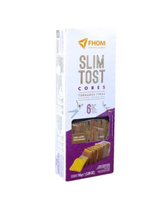 Torradinha Slim Toast Cores Fhom