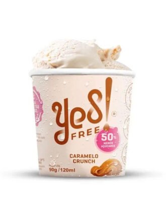 Sorvete de Caramelo Crunch P Yes Free