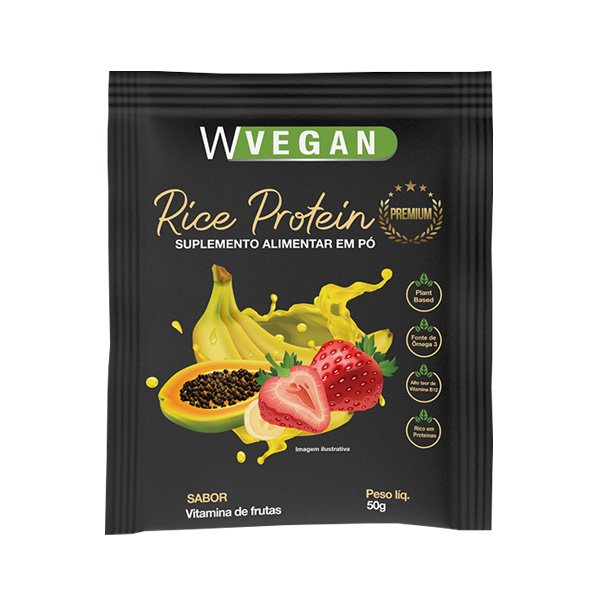 Proteina Vegetal Sache Vitamina de Frutas WVegan