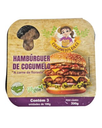 Hambúrguer de Cogumelo da Gi