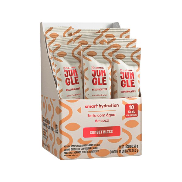 Jungle Electrolytes Sunset Bliss Plant Power Caixa