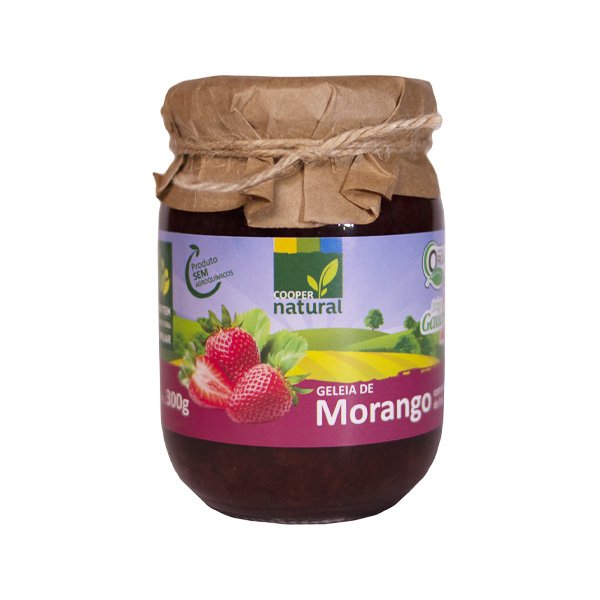 Geléia de Morango c/ Pedaços Coopernatural