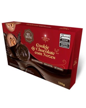 Cookies de Chocolate c/ Nozes Seu Divino