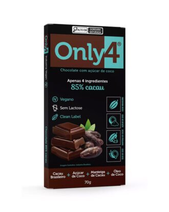 Chocolate 85% Cacau Only 4