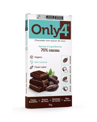 Chocolate 70% Cacau Only 4