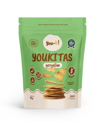 Youkitas de Gergelim Sem Glúten You-ka!