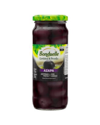 Azeitona Preta Azapa com Caroço Bonduelle