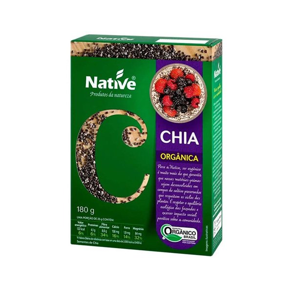 Chia em grãos Native