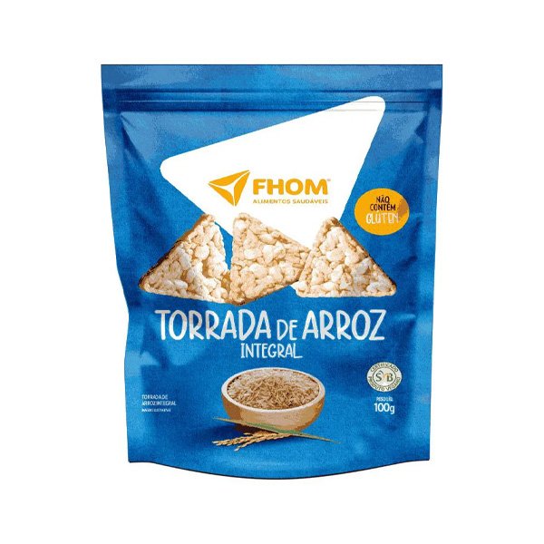 Torrada de Arroz Integral Fhom