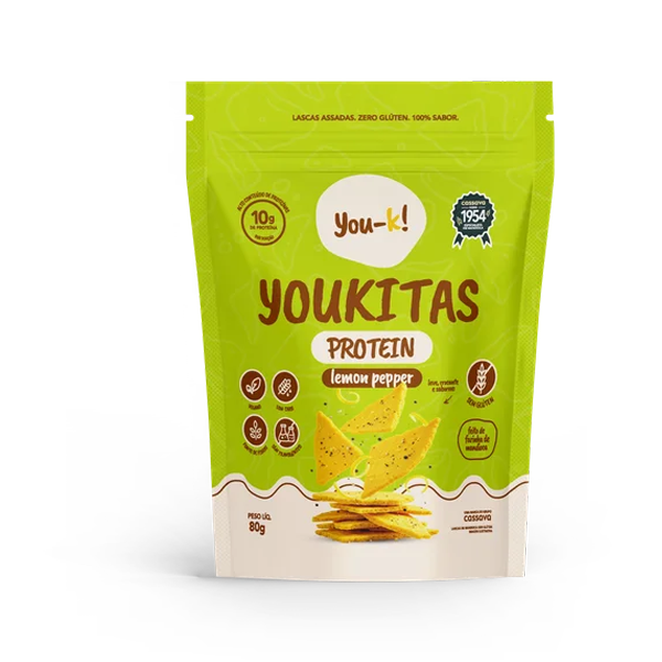 Youkitas Protein de Lemon Pepper Sem Glúten You-ka!