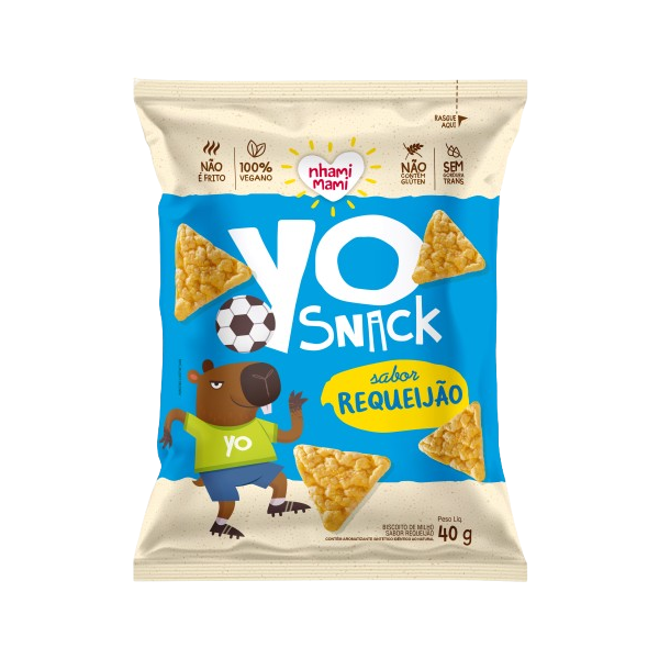 Yo Snack Requeijão Nhami Mami