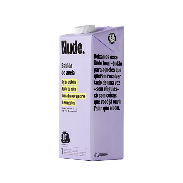 Leite de Aveia Tudão Nude