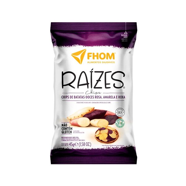 Batata Doce Mix Chips Fhom